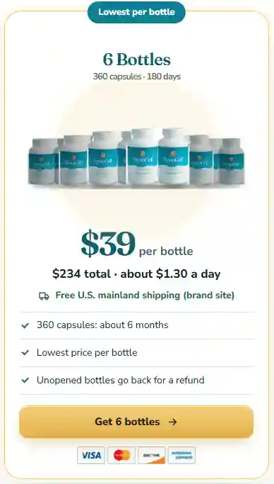 buy synocell 6 bottles